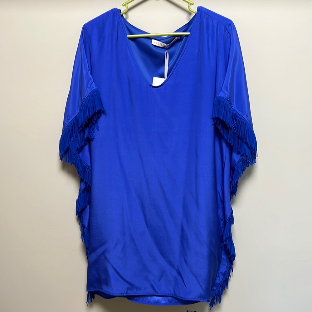 Marie Olivier Maura Fringe Dress